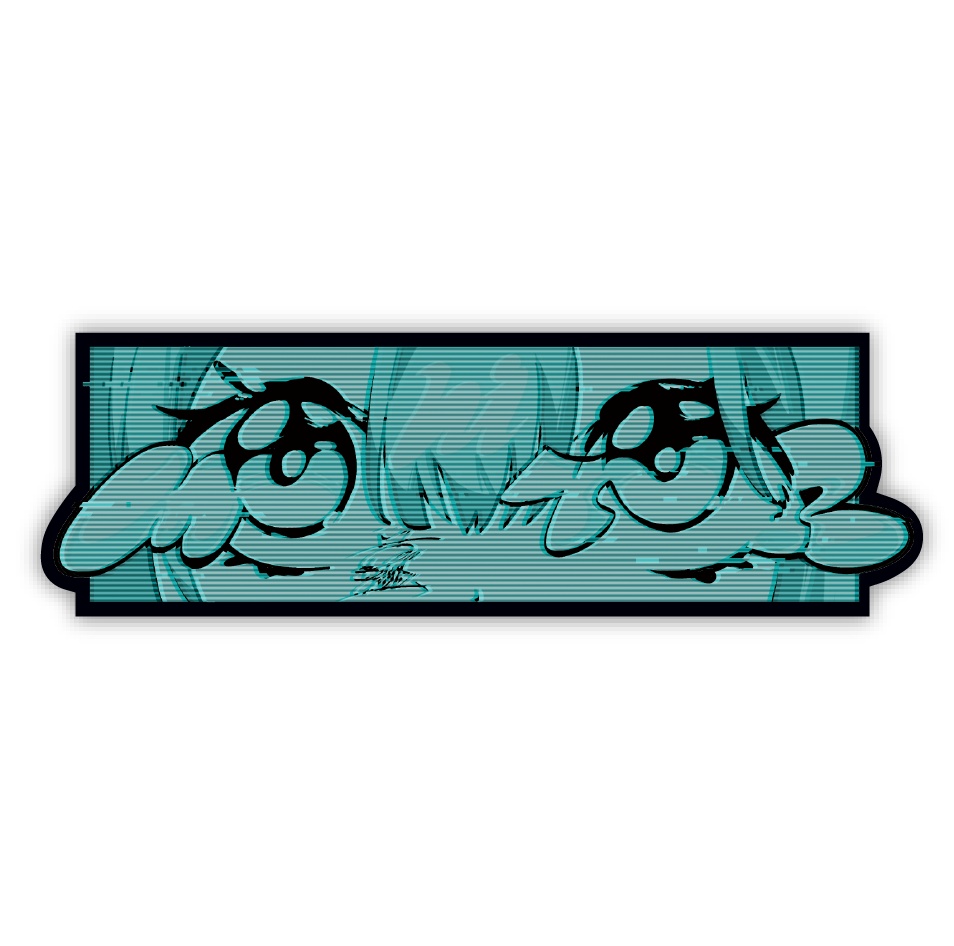 MONITOR ステッカー