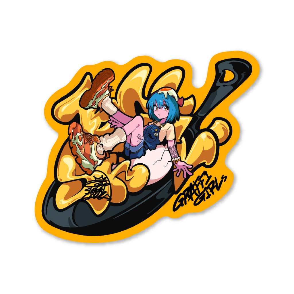 EGGSHELL ステッカー