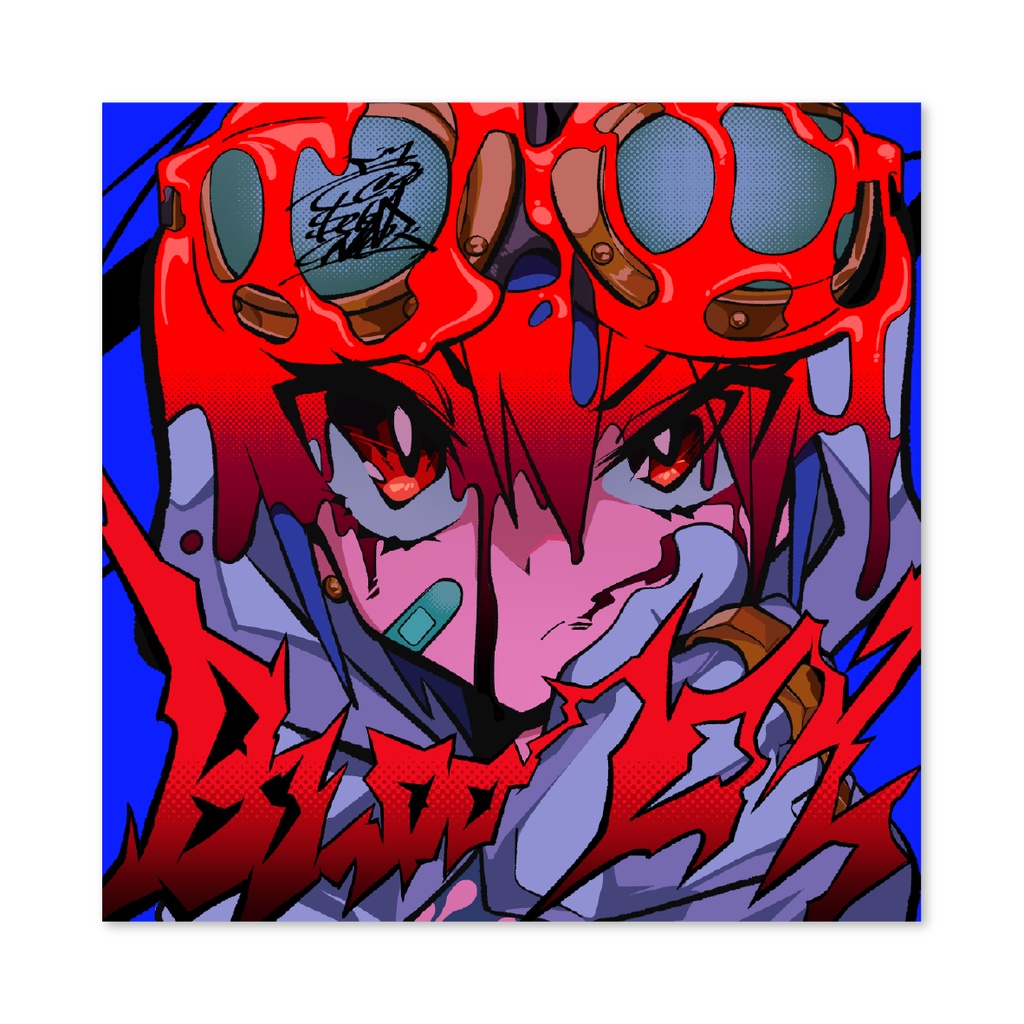 BLOODY ステッカー