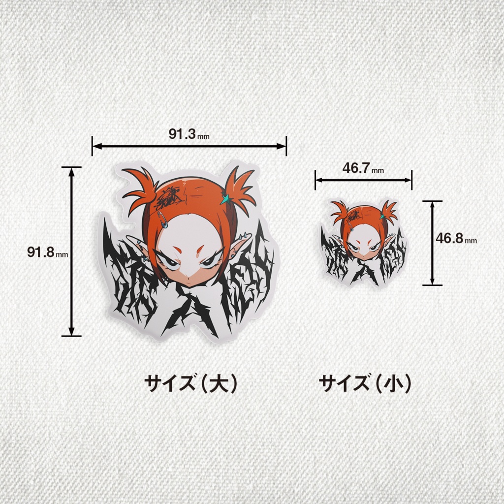 STRANGLE ステッカーA