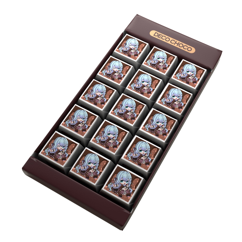 2026 ながやまめめ バレンタイン DECOチョコ / Valentine's Day DECO Chocolate