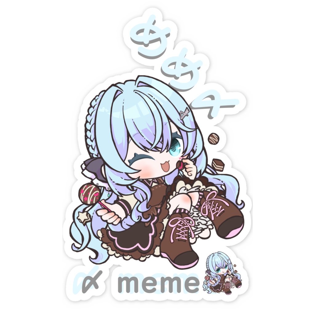 2026 ながやまめめ バレンタイン ステッカー (1) / Valentine's Day Stickers (1)