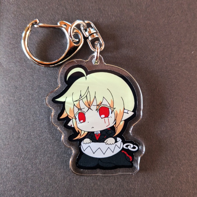 ラバース トラップ アクリルキーホルダー