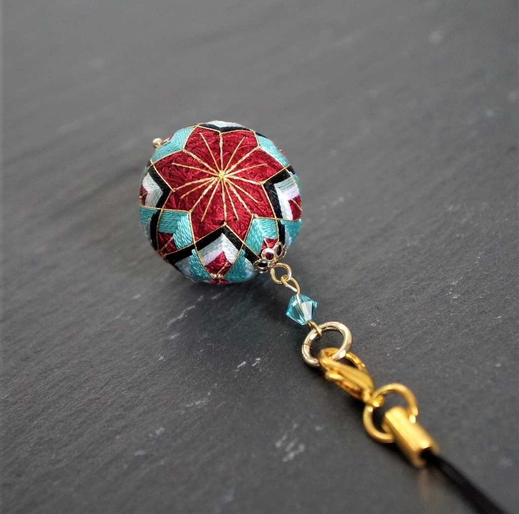 手毬ストラップ【土方組】