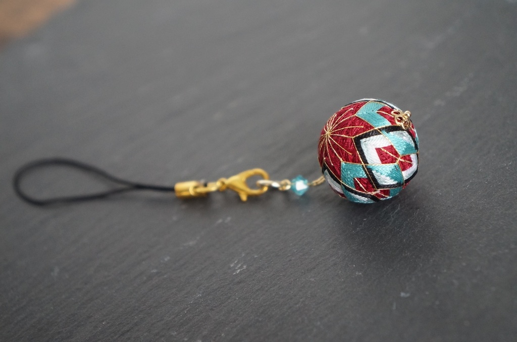 手毬ストラップ【土方組】