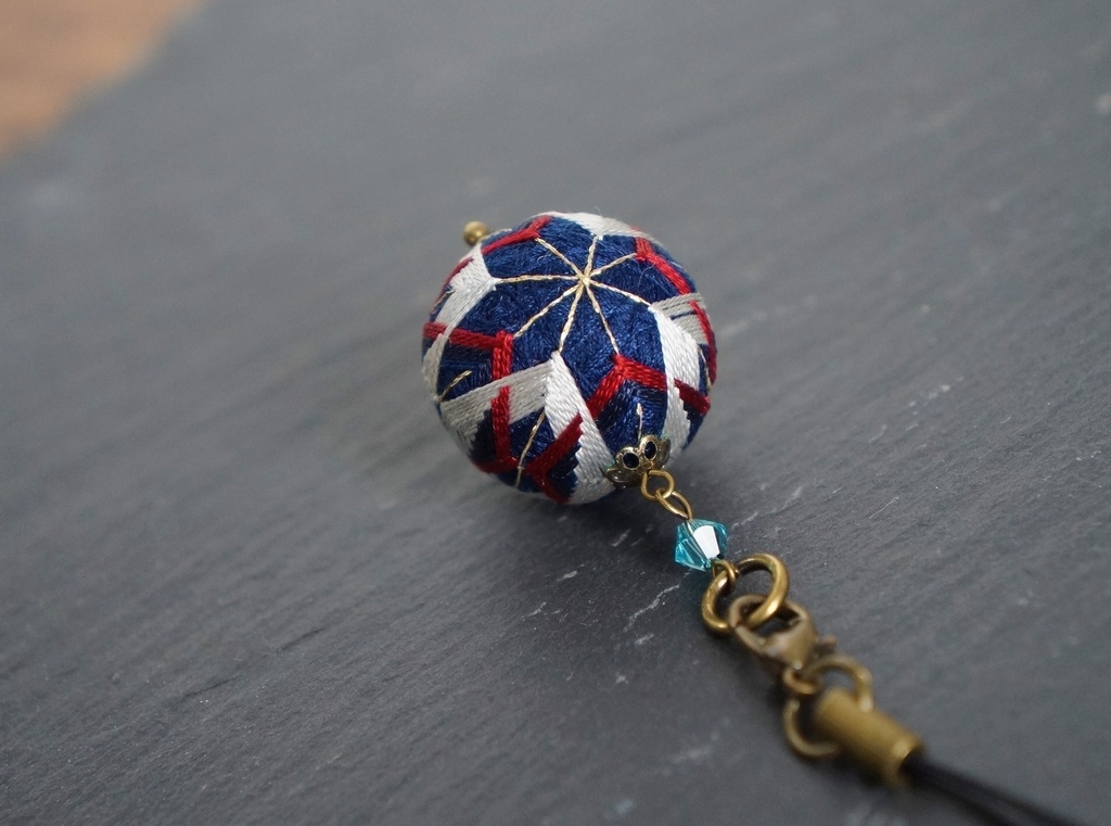 手毬ストラップ【土方組】