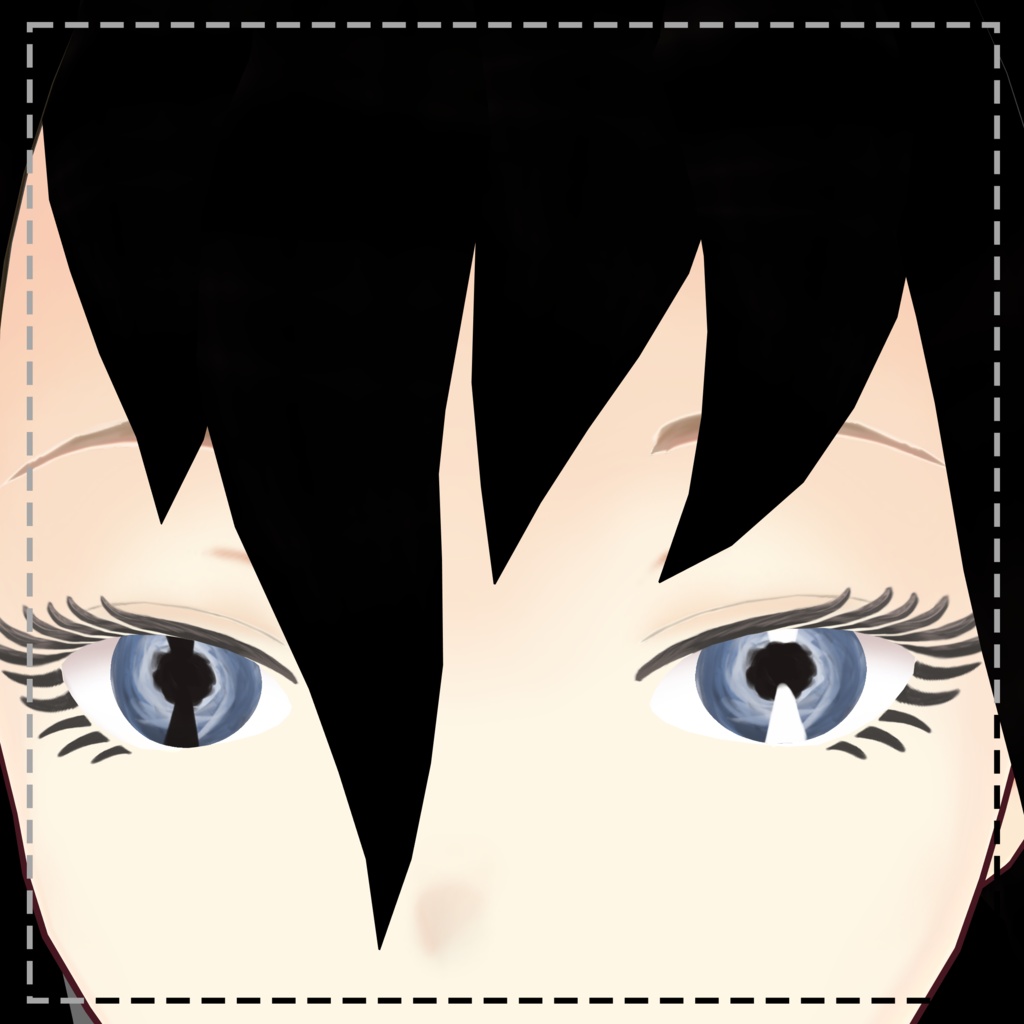 【VRoid】Eyes (irises) 25 colors set 「Vortex」+ bonus eyeline