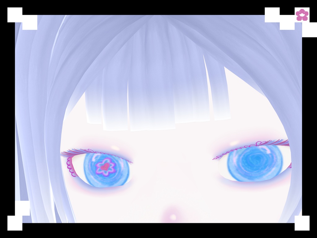 【VRoid】Eyes (irises) 31 colors set 「flower's heart」