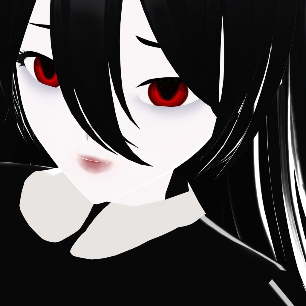 【VRoid】Vampire eyes collection「red」