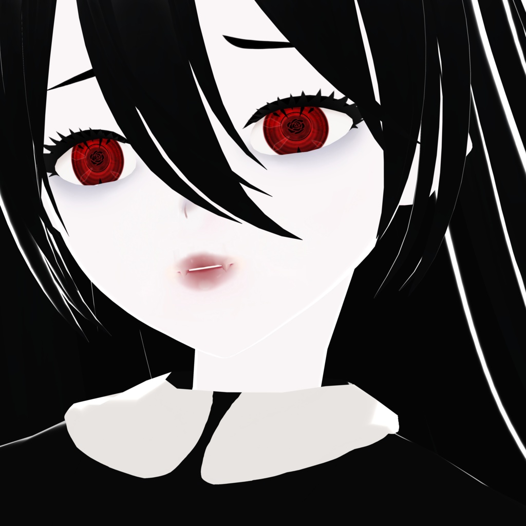 【VRoid】Vampire eyes collection「red」
