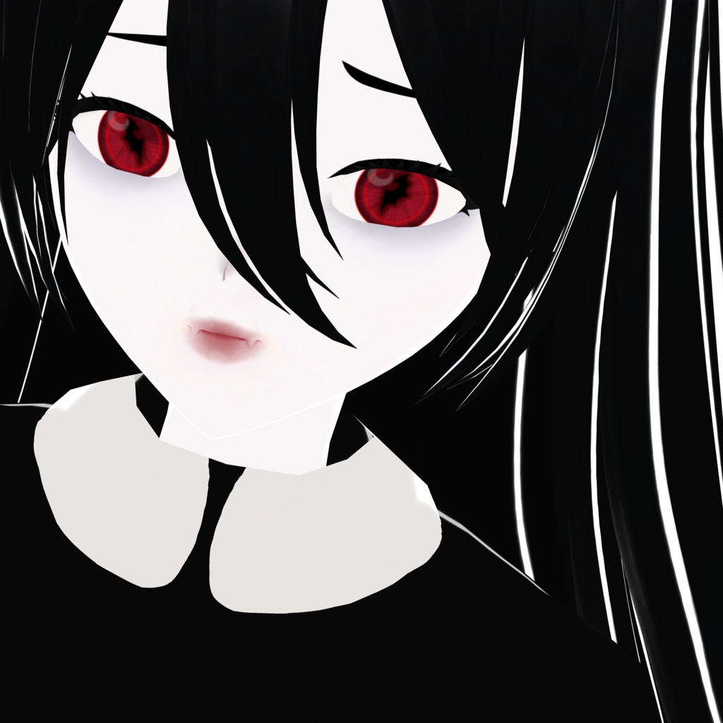【VRoid】Vampire eyes collection「red」