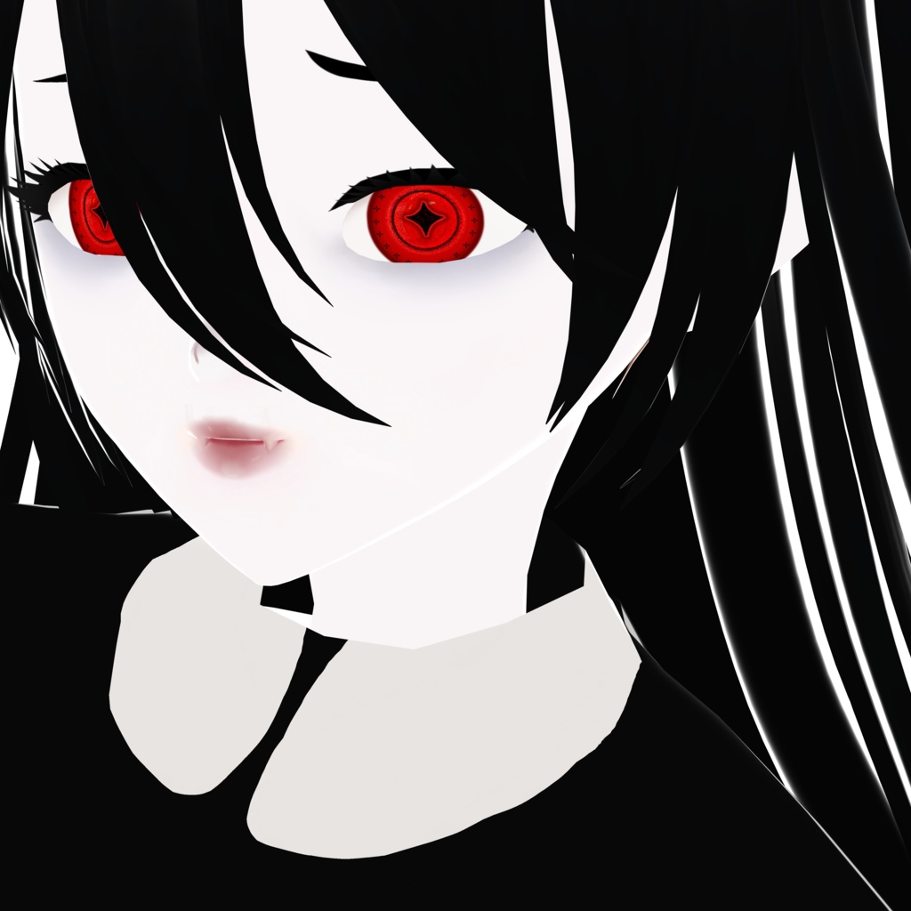 【VRoid】Vampire eyes collection「red」