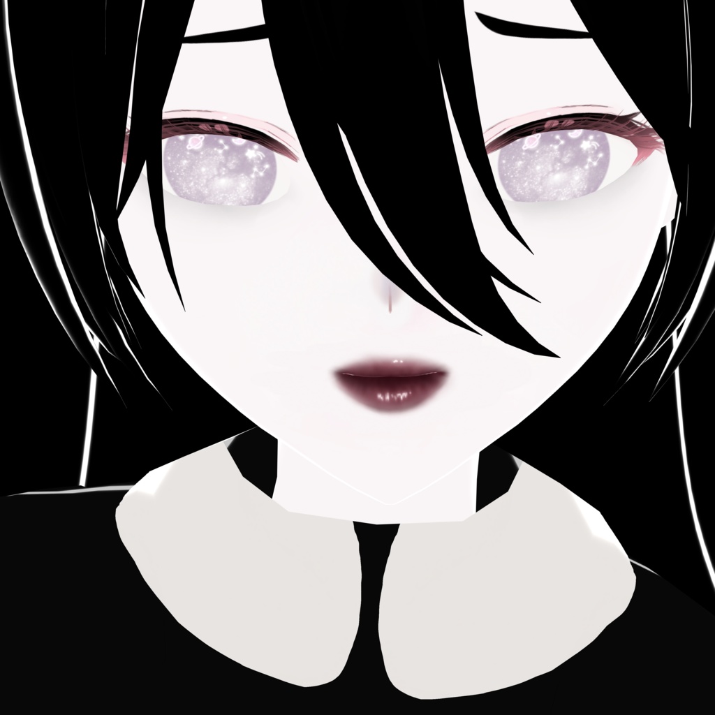 【VRoid】Plump lips 14 colors「cherry」