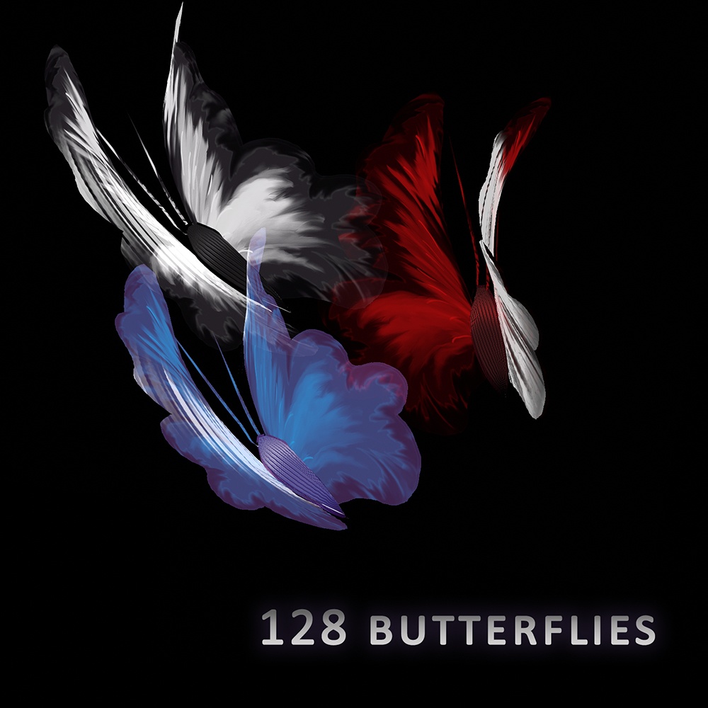 【VRoid】Hair preset 「butterfly land」