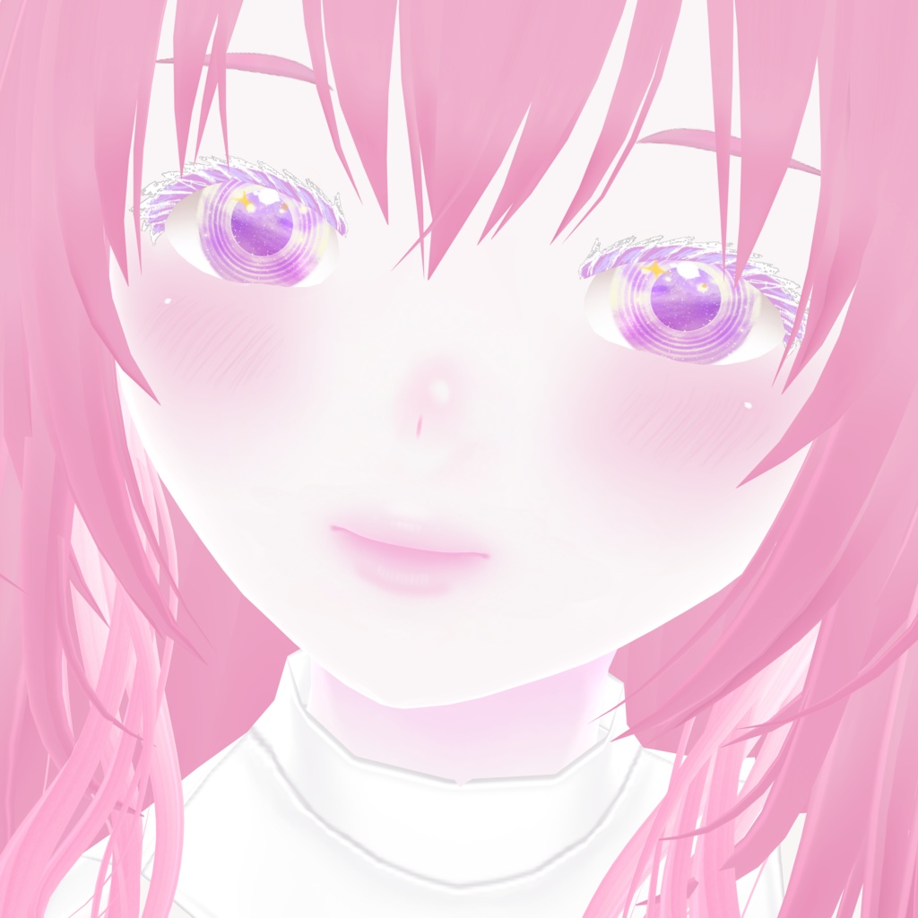 【VRoid】Plump lips「bubble gum」