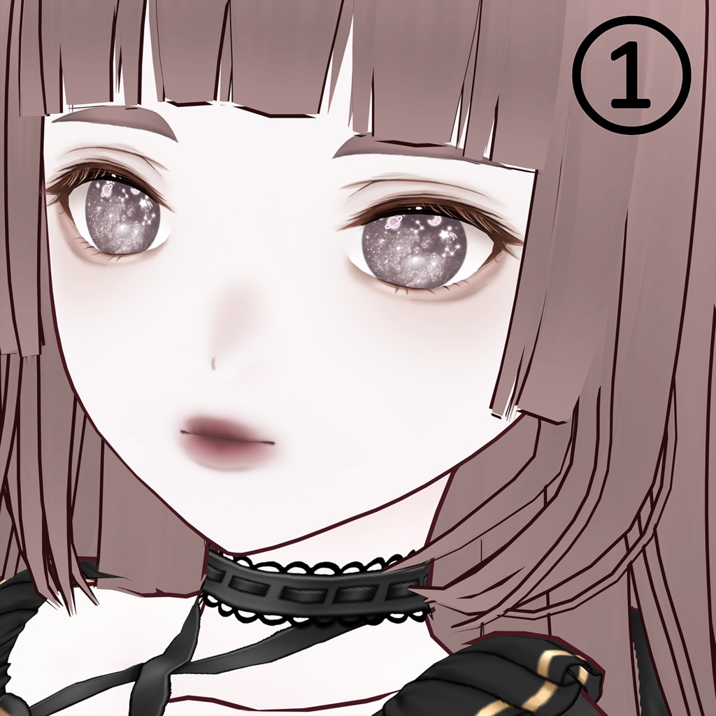 【VRoid】Plump lips pack「yummy」