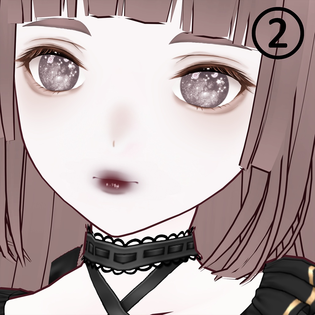 【VRoid】Plump lips pack「yummy」