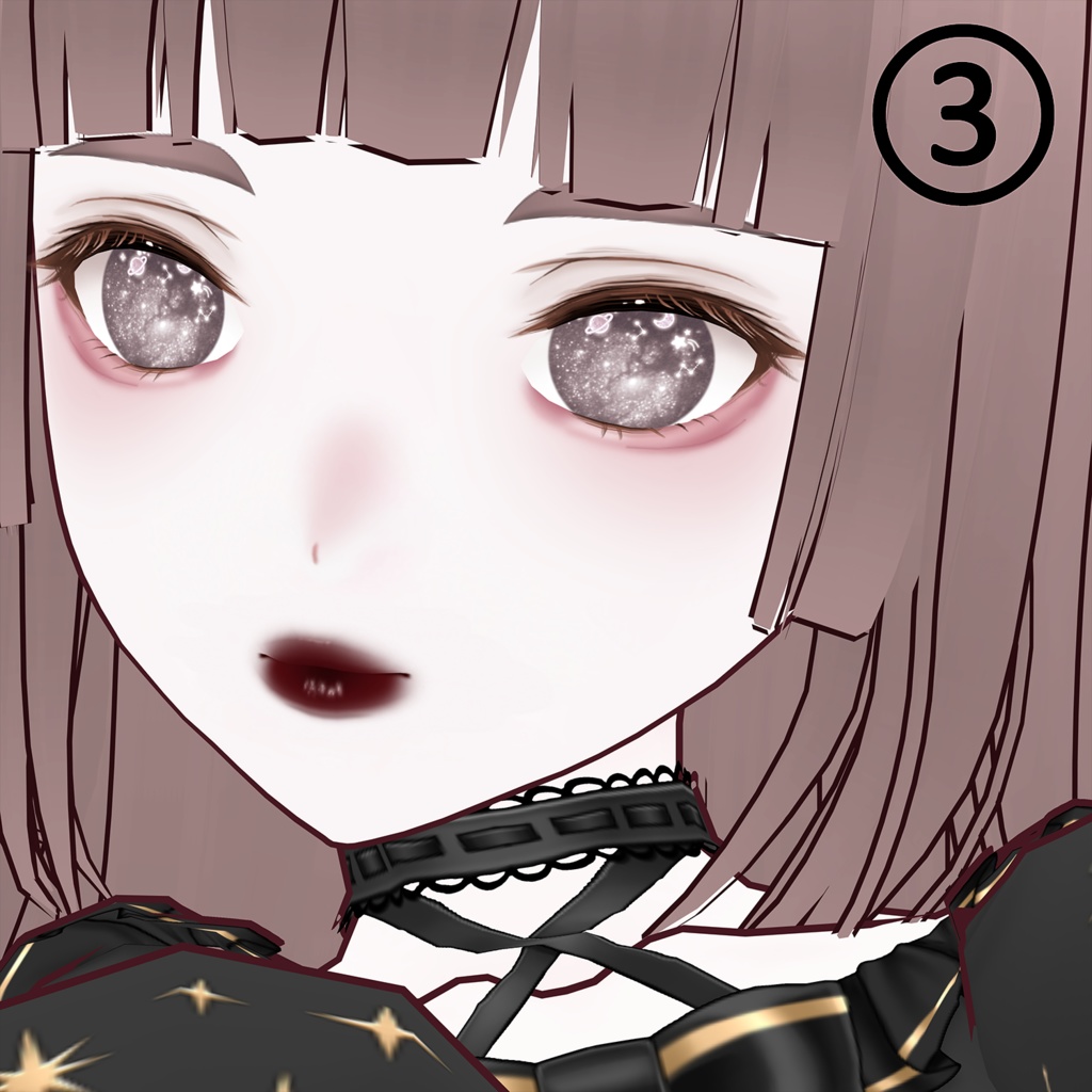 【VRoid】Plump lips pack「yummy」