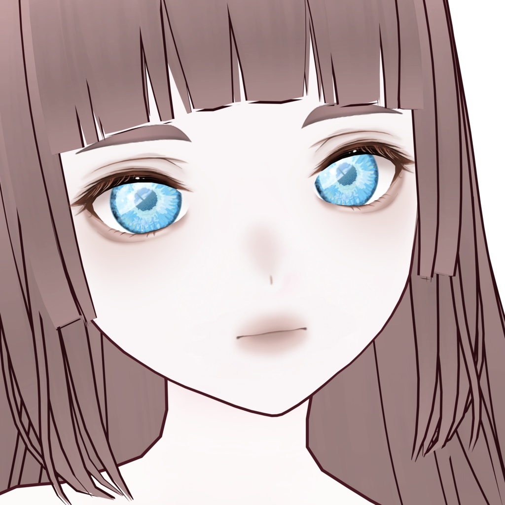 【VRoid】Flower eyes (irises) 3 types「HARU」