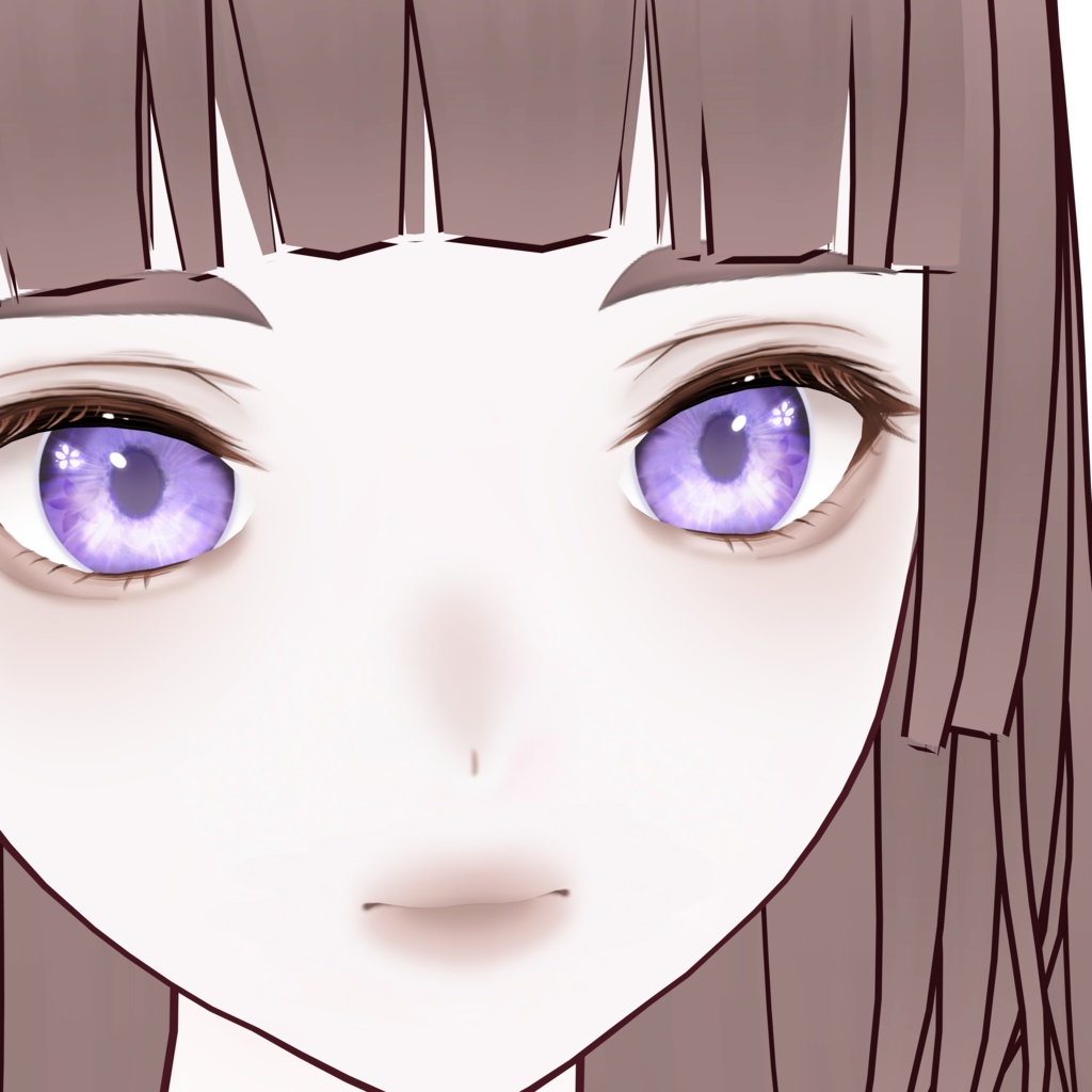 【VRoid】Flower eyes (irises) 3 types「HARU」