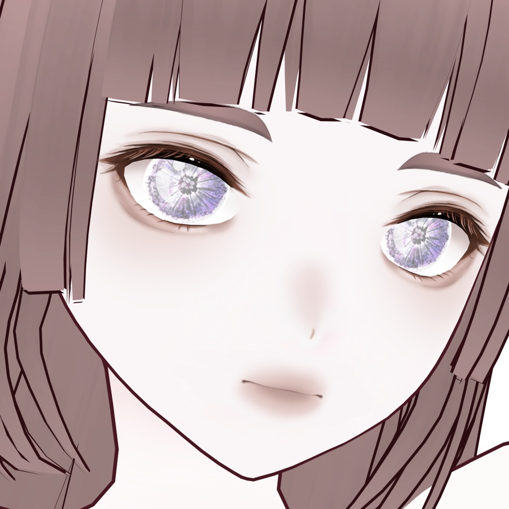 【VRoid】Flower eyes (irises) 3 types「HARU」