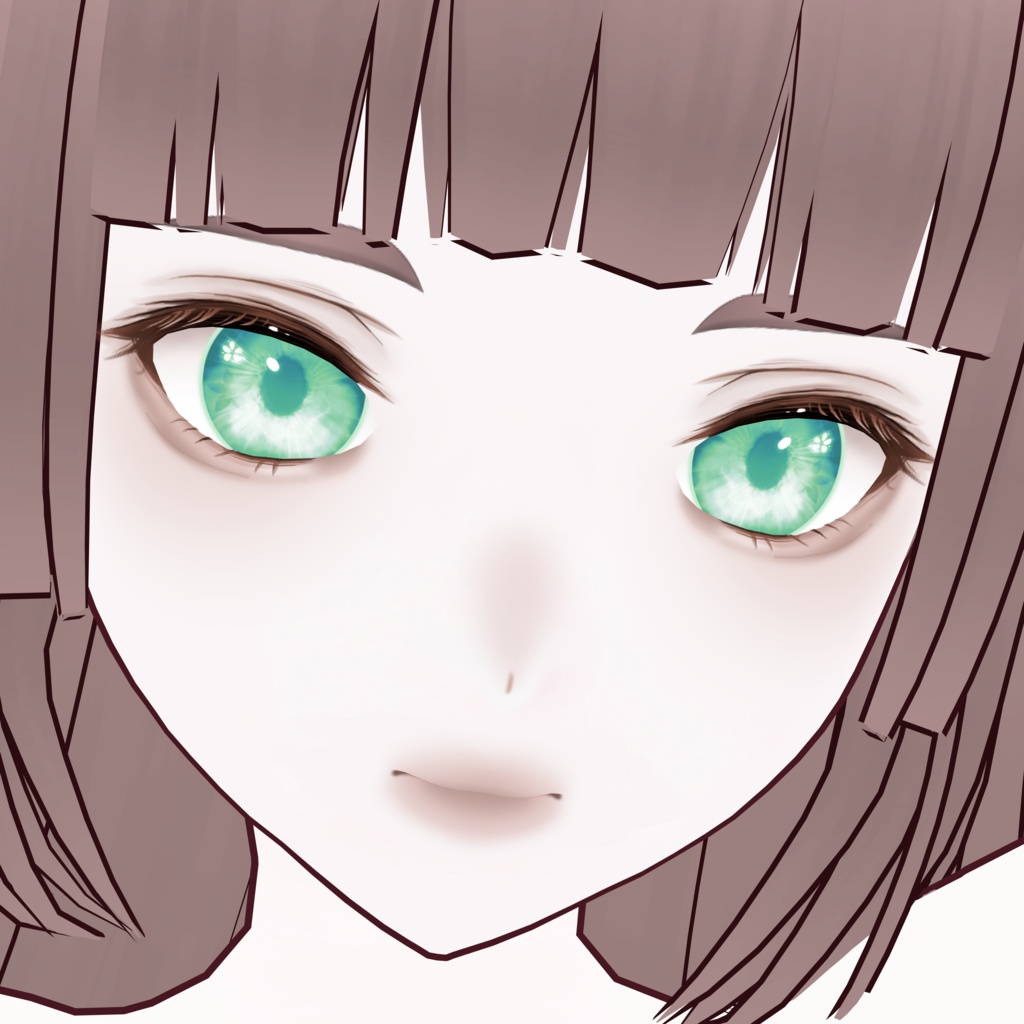 【VRoid】Flower eyes (irises) 3 types「HARU」