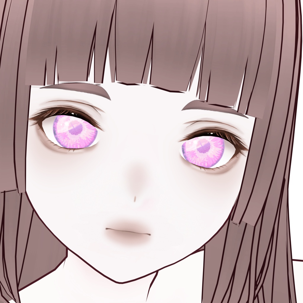 【VRoid】Flower eyes (irises) 3 types「HARU」