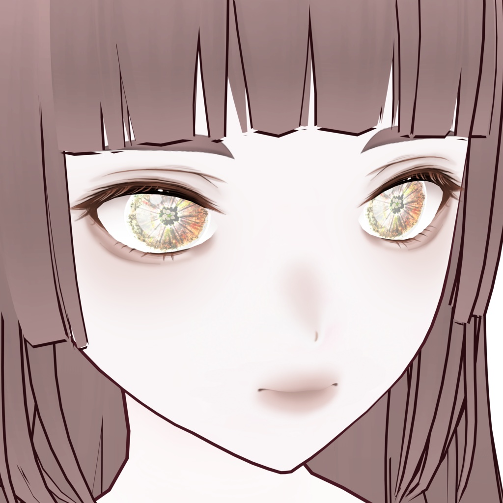 【VRoid】Flower eyes (irises) 3 types「HARU」