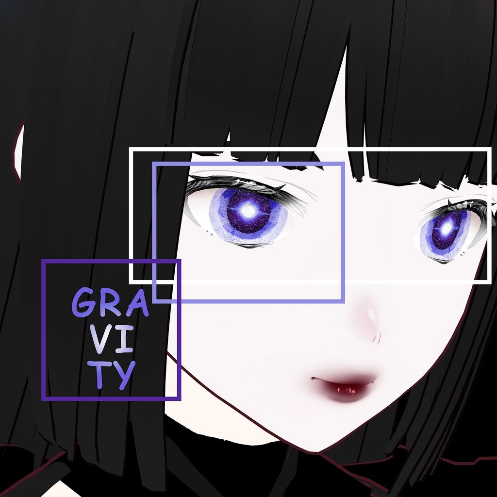 【VRoid】Cosmo eyes (irises)「gravity」