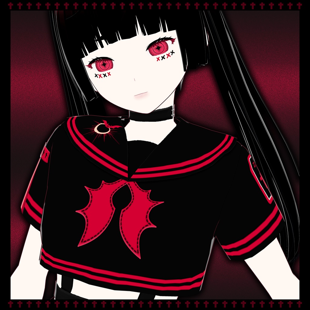 【VRoid】Vampire seifuku「Vampire Academy」