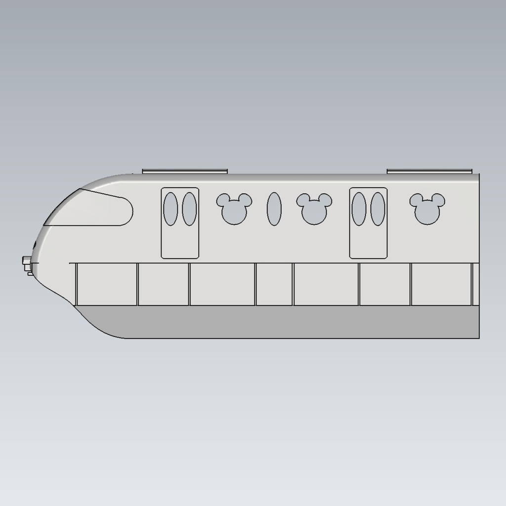 リゾートライン|先頭車両 日立モノレール|HOスケール