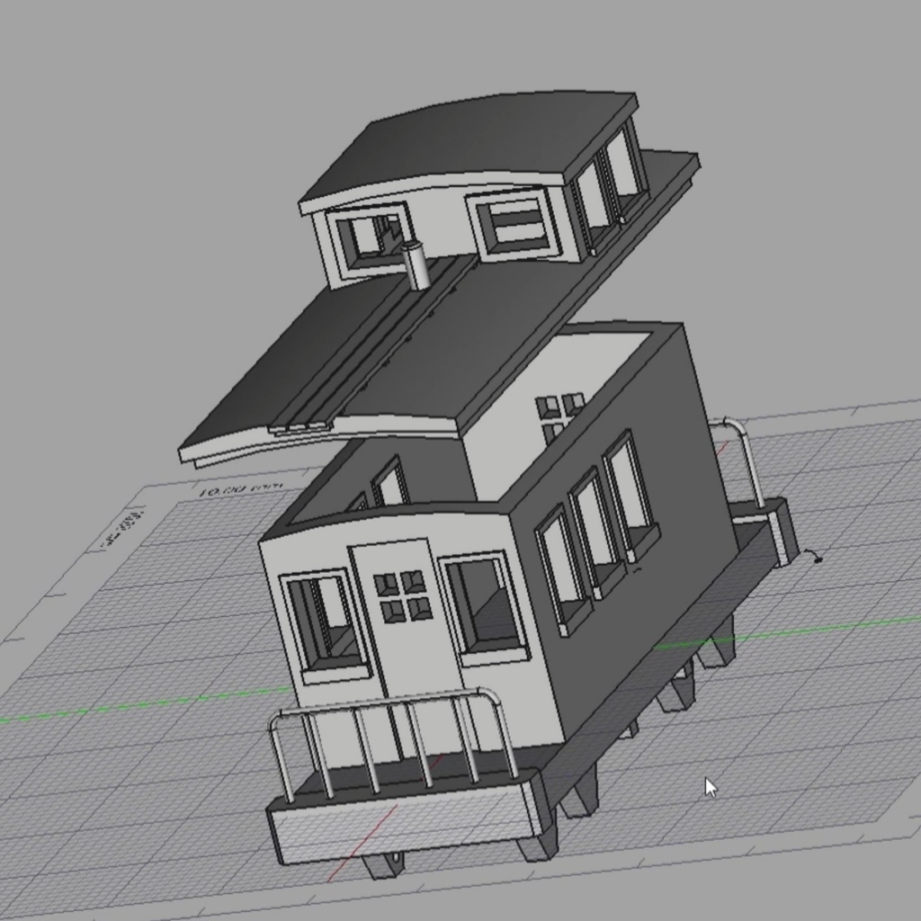 ウエスタンリバー鉄道|カブース|鉄道模型