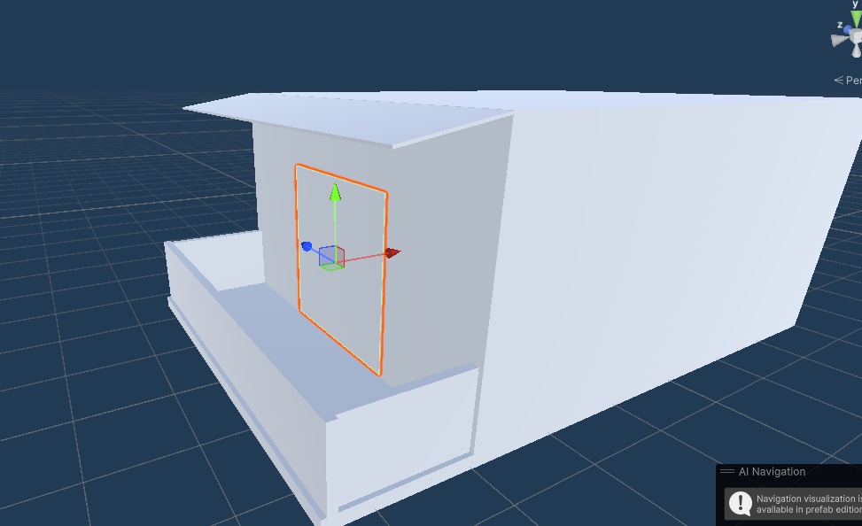 Unity標準Cubeと単色マテリアルで作られた シンプルアパート作成キット 1部屋30平米(5x6)で家賃は無料!?編