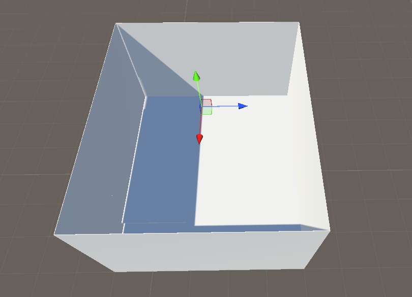 Unity標準Cubeと単色マテリアルで作られた シンプルアパート作成キット 1部屋30平米(5x6)で家賃は無料!?編