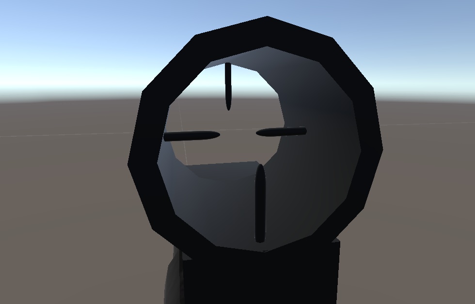 競技用風 アイアンサイト(ワールド設置銃用)