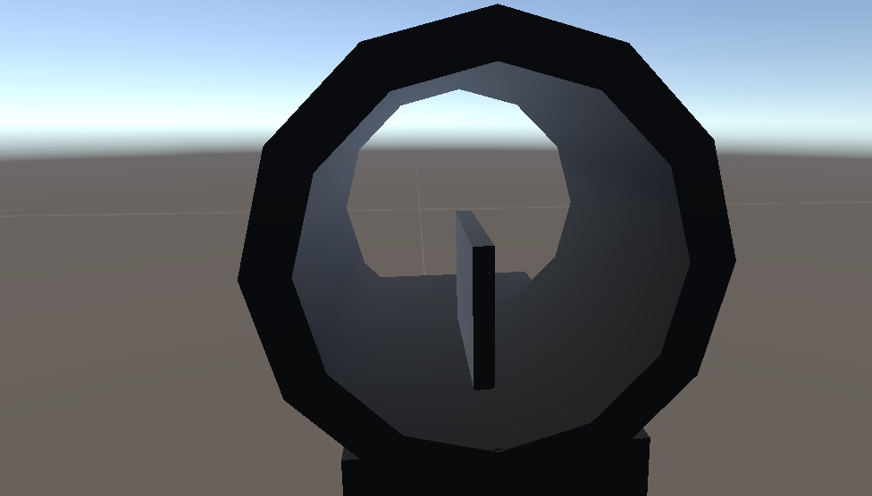 競技用風 アイアンサイト(ワールド設置銃用)