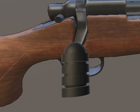 M700系用アイアンサイト VSR風味