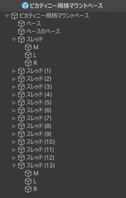 M700系用アイアンサイト VSR風味