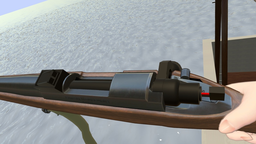 ハンティングライフル用カスタムパーツ カスタムボルト