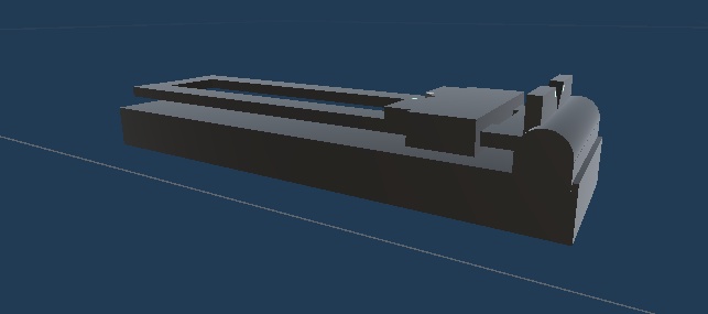 ハンティングライフル用 カスタムパーツ オールドスタイル タンジェントサイトタイプ アイアンサイト