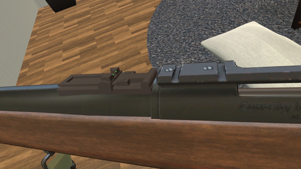 ハンティングライフル用 カスタムパーツ オールドスタイル タンジェントサイトタイプ アイアンサイト