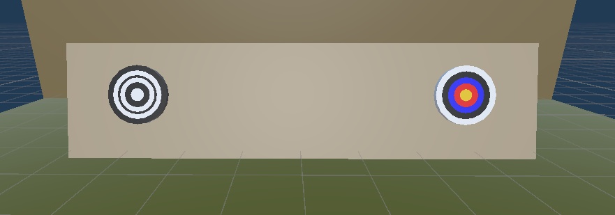 VRChat想定 とっても軽い!Unity標準機能だけで作られた簡易的な弓道場を模した何かだと思われる存在