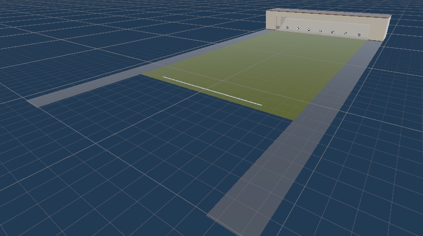 VRChat想定 とっても軽い!Unity標準機能だけで作られた簡易的な弓道場を模した何かだと思われる存在