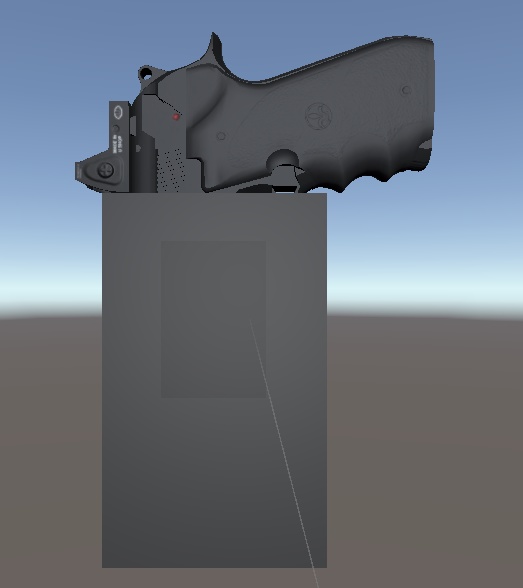 とっても軽い!Unity標準機能だけで作られた途轍もなく簡易的なホルスター(買い替え前提)