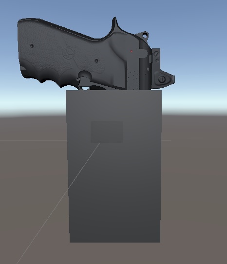 とっても軽い!Unity標準機能だけで作られた途轍もなく簡易的なホルスター(買い替え前提)