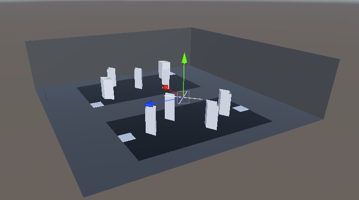 VRChat想定 とっても軽い!Unity標準機能だけで作られた簡易的なUABフィールドっぽい奴を作るための障害物