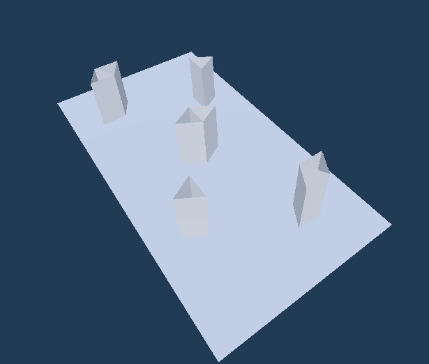 VRChat想定 とっても軽い!Unity標準機能だけで作られた簡易的なUABフィールドっぽい奴を作るための障害物