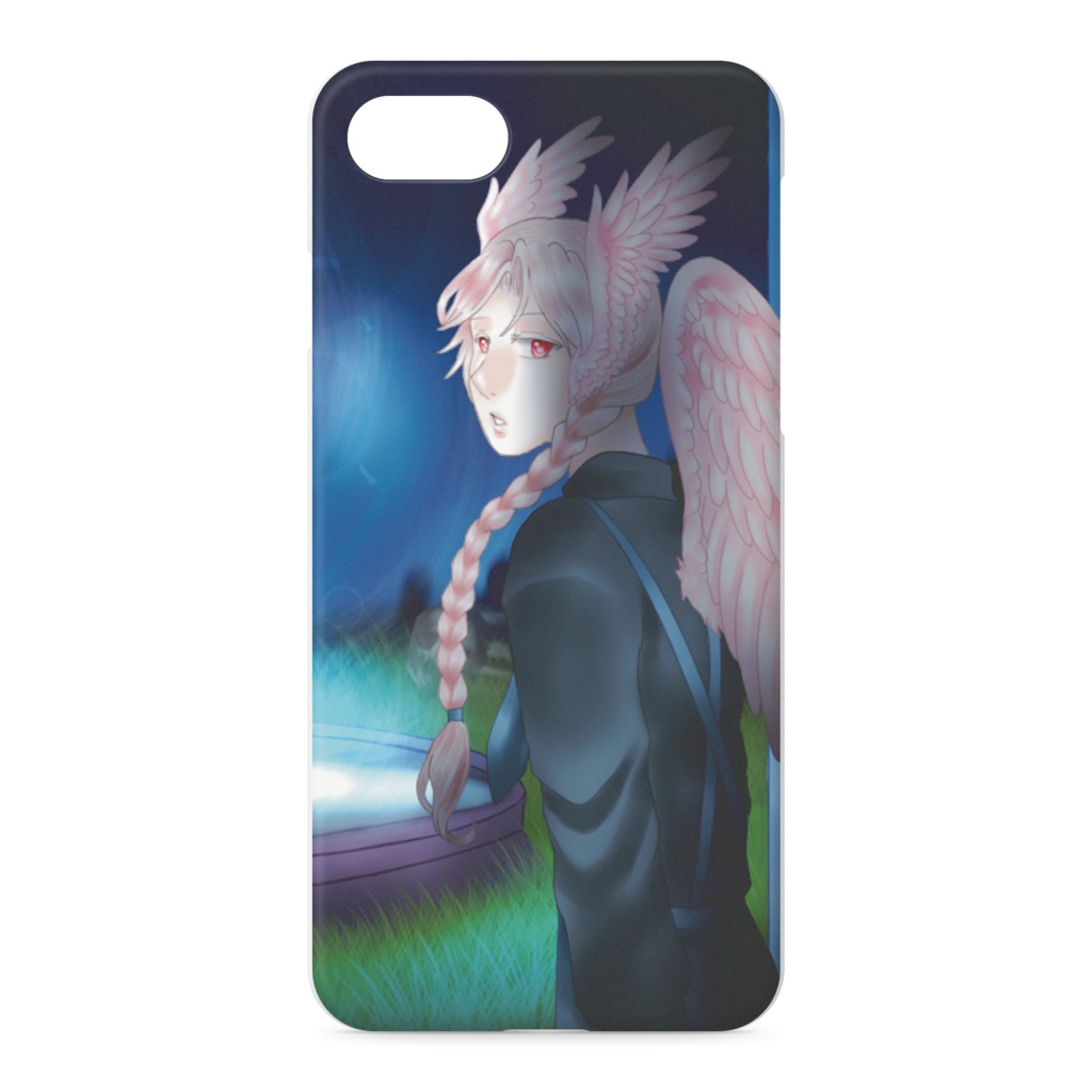 アルビノのイカロス人(男) iPhoneケース-iPhone7-