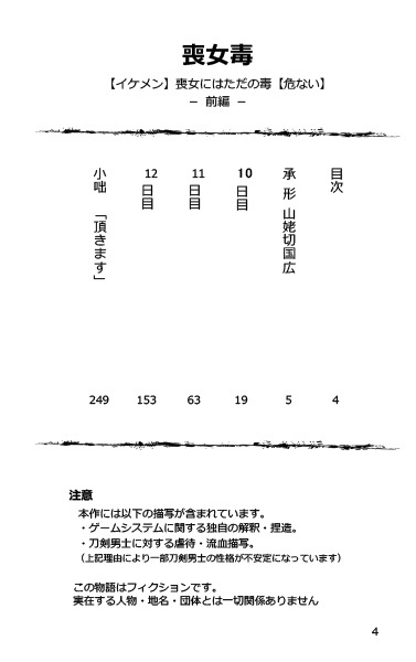 喪女毒 弐 -前編-