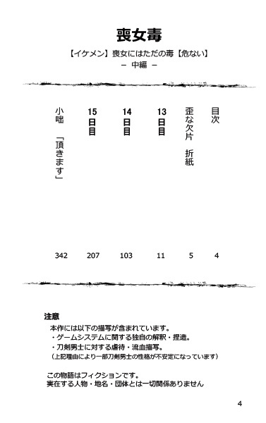 喪女毒 弐 -中編-
